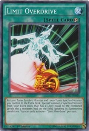 Limit Overdrive [SDSE-EN025] Common - Yu-Gi-Oh! - Card Brawlers | Quebec | Canada |