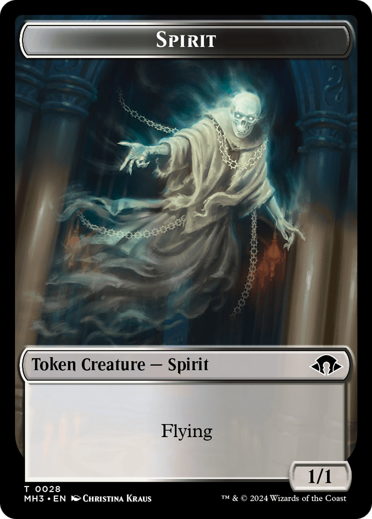 Phyrexian Germ // Spirit (0028) Double-Sided Token [Modern Horizons 3 Tokens] - Magic: The Gathering - Card Brawlers | Quebec | Canada |
