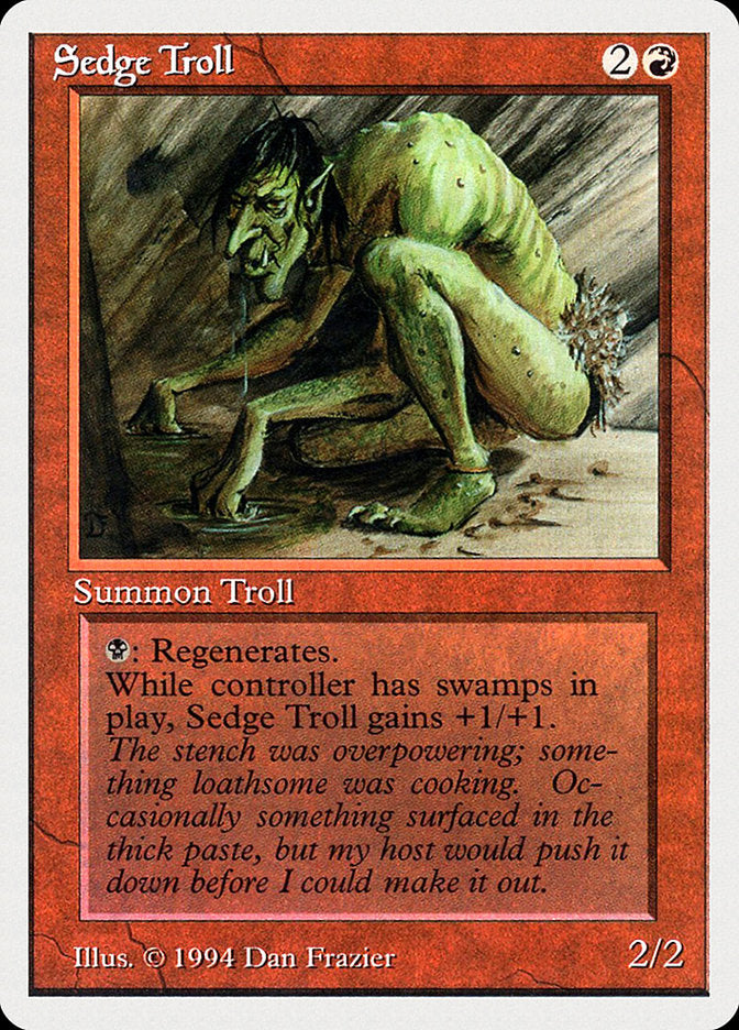 Sedge Troll [Summer Magic / Edgar] - Magic: The Gathering - Card Brawlers | Quebec | Canada |