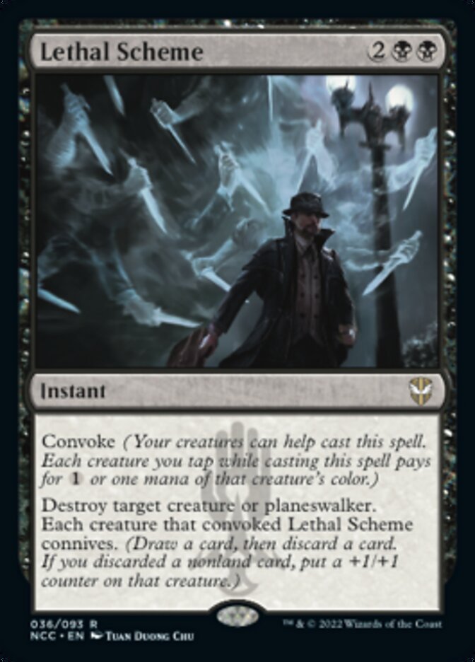 Lethal Scheme [Streets of New Capenna Commander] - Magic: The Gathering - Card Brawlers | Quebec | Canada |