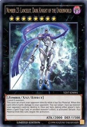 Number 23: Lancelot, Dark Knight of the Underworld [YZ07-EN001] Ultra Rare