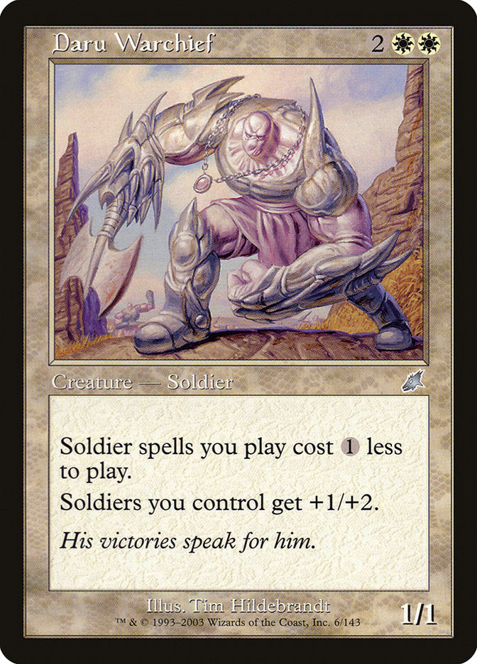 Daru Warchief [Scourge] - Magic: The Gathering - Card Brawlers | Quebec | Canada |