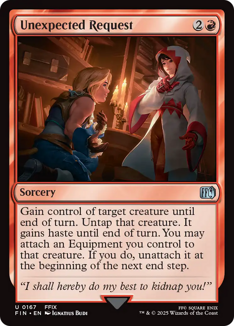 Unexpected Request [FINAL FANTASY] - Magic: The Gathering - Card Brawlers | Quebec | Canada |