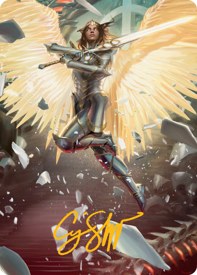 Archangel Elspeth Art Card (Gold-Stamped Signature) [March of the Machine Art Series] - Magic: The Gathering - Card Brawlers | Quebec | Canada |