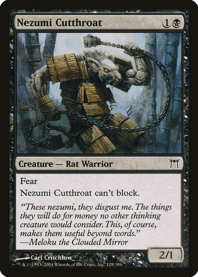 Nezumi Cutthroat [Champions of Kamigawa] - Magic: The Gathering - Card Brawlers | Quebec | Canada |