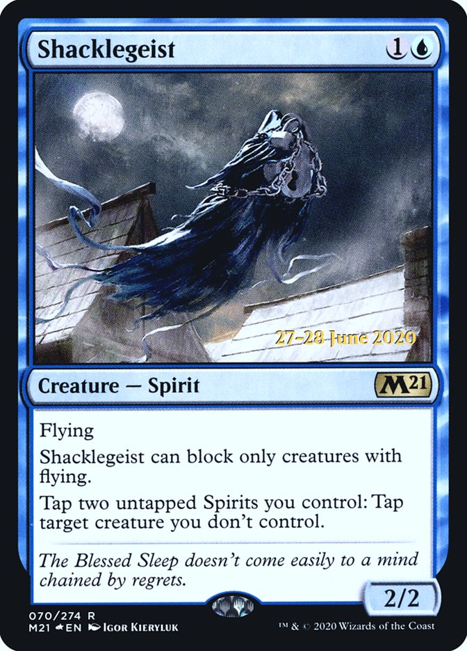 Shacklegeist [Core Set 2021 Prerelease Promos] - Magic: The Gathering - Card Brawlers | Quebec | Canada |