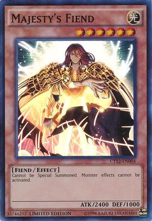 Majesty's Fiend [CT12-EN004] Super Rare - Yu-Gi-Oh! - Card Brawlers | Quebec | Canada |