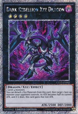 Dark Rebellion Xyz Dragon [CT12-EN002] Secret Rare - Yu-Gi-Oh! - Card Brawlers | Quebec | Canada |
