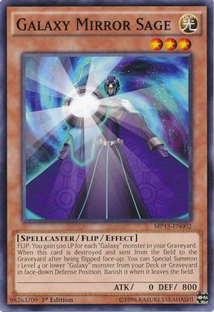 Galaxy Mirror Sage [MP15-EN002] Common - Yu-Gi-Oh! - Card Brawlers | Quebec | Canada |