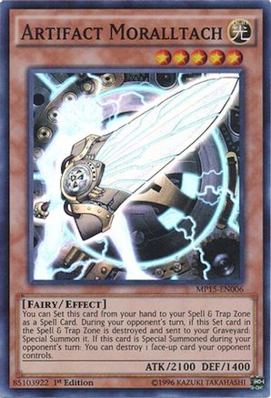 Artifact Moralltach [MP15-EN006] Super Rare - Yu-Gi-Oh! - Card Brawlers | Quebec | Canada |