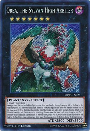 Orea, the Sylvan High Arbiter [MP15-EN028] Secret Rare - Yu-Gi-Oh! - Card Brawlers | Quebec | Canada |