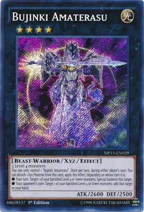 Bujinki Amaterasu [MP15-EN029] Secret Rare - Yu-Gi-Oh! - Card Brawlers | Quebec | Canada |