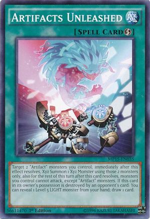 Artifacts Unleashed [MP15-EN035] Common - Yu-Gi-Oh! - Card Brawlers | Quebec | Canada |