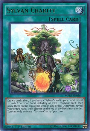 Sylvan Charity [MP15-EN036] Ultra Rare - Yu-Gi-Oh! - Card Brawlers | Quebec | Canada |
