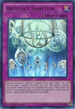 Artifact Sanctum [MP15-EN041] Ultra Rare - Yu-Gi-Oh! - Card Brawlers | Quebec | Canada |