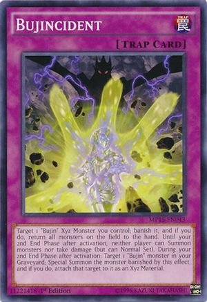Bujincident [MP15-EN043] Common - Yu-Gi-Oh! - Card Brawlers | Quebec | Canada |
