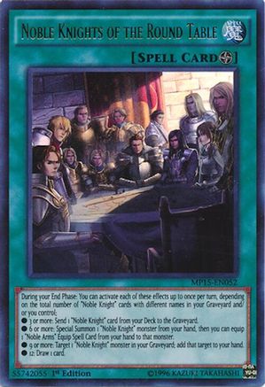 Noble Knights of the Round Table [MP15-EN052] Ultra Rare - Yu-Gi-Oh! - Card Brawlers | Quebec | Canada |