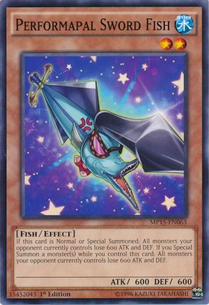 Performapal Sword Fish [MP15-EN063] Common - Yu-Gi-Oh! - Card Brawlers | Quebec | Canada |
