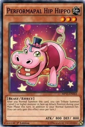 Performapal Hip Hippo [MP15-EN064] Common