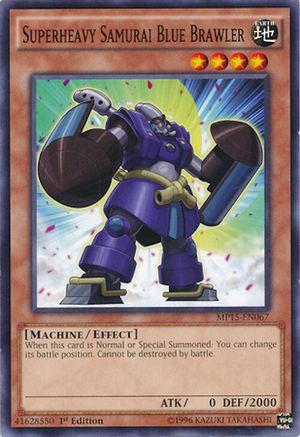 Superheavy Samurai Blue Brawler [MP15-EN067] Common - Yu-Gi-Oh! - Card Brawlers | Quebec | Canada |