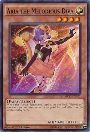 Aria the Melodious Diva [MP15-EN070] Common - Yu-Gi-Oh! - Card Brawlers | Quebec | Canada |