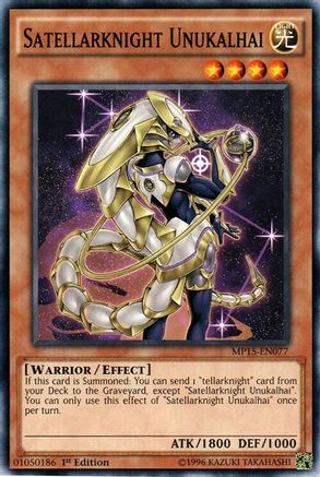 Satellarknight Unukalhai [MP15-EN077] Common - Yu-Gi-Oh! - Card Brawlers | Quebec | Canada |