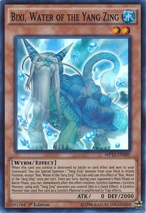 Bixi, Water of the Yang Zing [MP15-EN085] Super Rare - Yu-Gi-Oh! - Card Brawlers | Quebec | Canada |