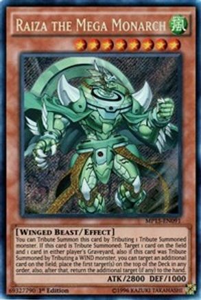 Raiza the Mega Monarch [MP15-EN091] Secret Rare