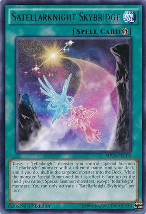 Satellarknight Skybridge [MP15-EN102] Rare - Yu-Gi-Oh! - Card Brawlers | Quebec | Canada |