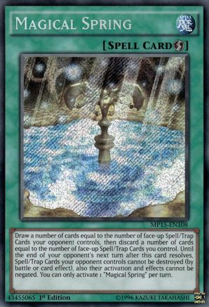 Magical Spring [MP15-EN108] Secret Rare - Yu-Gi-Oh! - Card Brawlers | Quebec | Canada |