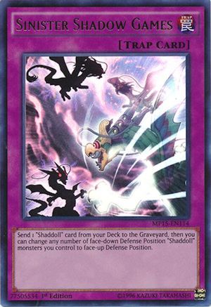 Sinister Shadow Games [MP15-EN114] Ultra Rare - Yu-Gi-Oh! - Card Brawlers | Quebec | Canada |