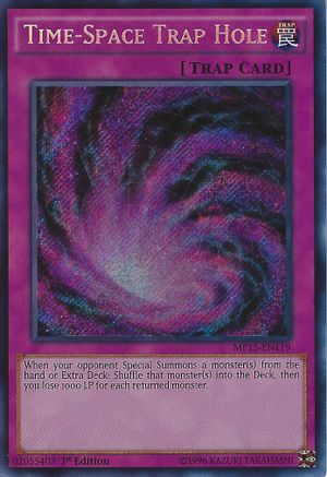 Time-Space Trap Hole [MP15-EN119] Secret Rare - Yu-Gi-Oh! - Card Brawlers | Quebec | Canada |