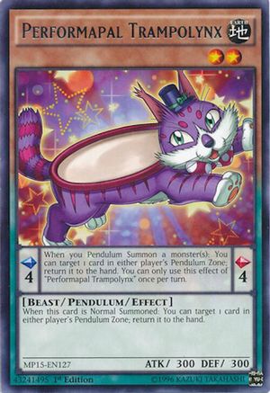 Performapal Trampolynx [MP15-EN127] Rare - Yu-Gi-Oh! - Card Brawlers | Quebec | Canada |