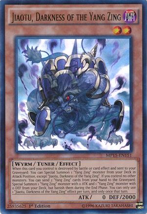 Jiaotu, Darkness of the Yang Zing [MP15-EN151] Ultra Rare - Yu-Gi-Oh! - Card Brawlers | Quebec | Canada |