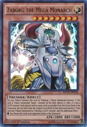 Zaborg the Mega Monarch [MP15-EN154] Ultra Rare - Yu-Gi-Oh! - Card Brawlers | Quebec | Canada |