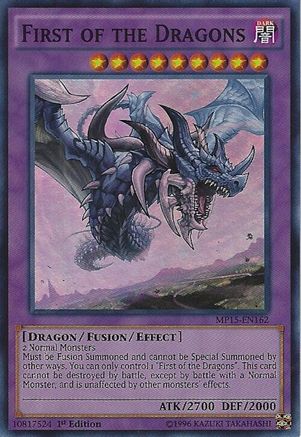 First of the Dragons [MP15-EN162] Super Rare - Yu-Gi-Oh! - Card Brawlers | Quebec | Canada |