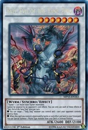 Yazi, Evil of the Yang Zing [MP15-EN163] Secret Rare
