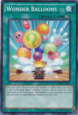 Wonder Balloons [MP15-EN166] Common - Yu-Gi-Oh! - Card Brawlers | Quebec | Canada |