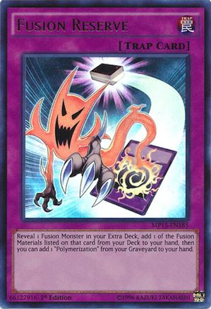 Fusion Reserve [MP15-EN185] Ultra Rare - Yu-Gi-Oh! - Card Brawlers | Quebec | Canada |