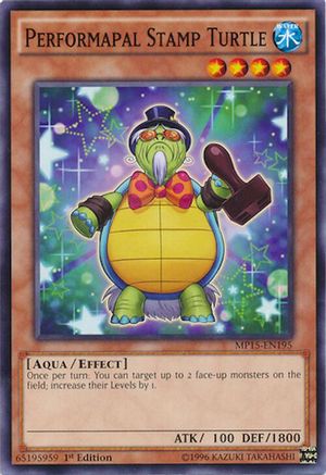 Performapal Stamp Turtle [MP15-EN195] Common - Yu-Gi-Oh! - Card Brawlers | Quebec | Canada |