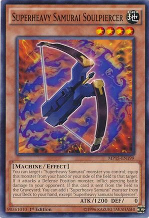 Superheavy Samurai Soulpiercer [MP15-EN199] Common - Yu-Gi-Oh! - Card Brawlers | Quebec | Canada |