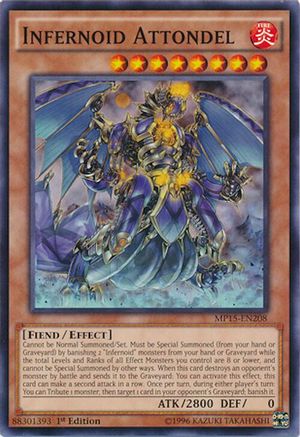 Infernoid Attondel [MP15-EN208] Common - Yu-Gi-Oh! - Card Brawlers | Quebec | Canada |