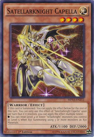 Satellarknight Capella [MP15-EN212] Common - Yu-Gi-Oh! - Card Brawlers | Quebec | Canada |