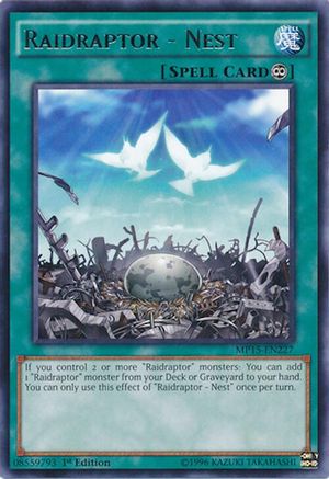 Raidraptor - Nest [MP15-EN227] Rare - Yu-Gi-Oh! - Card Brawlers | Quebec | Canada |