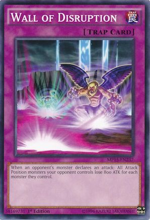 Wall of Disruption [MP15-EN237] Common - Yu-Gi-Oh! - Card Brawlers | Quebec | Canada |