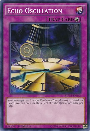 Echo Oscillation [MP15-EN243] Common - Yu-Gi-Oh! - Card Brawlers | Quebec | Canada |