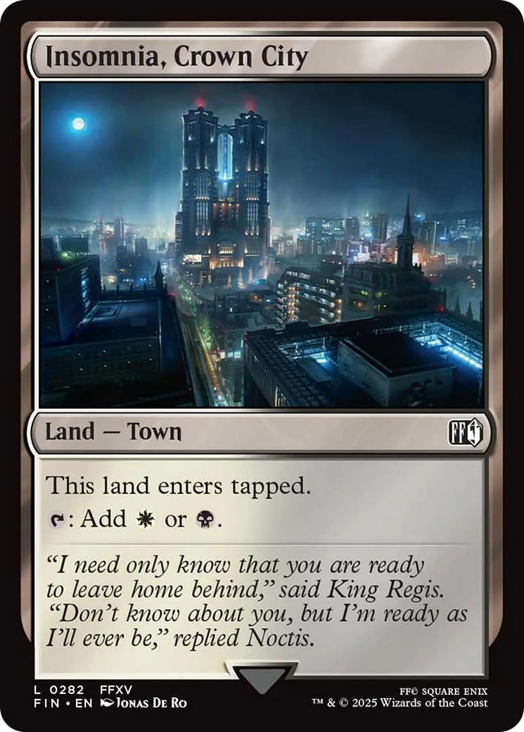 Insomnia, Crown City [FINAL FANTASY] - Magic: The Gathering - Card Brawlers | Quebec | Canada |