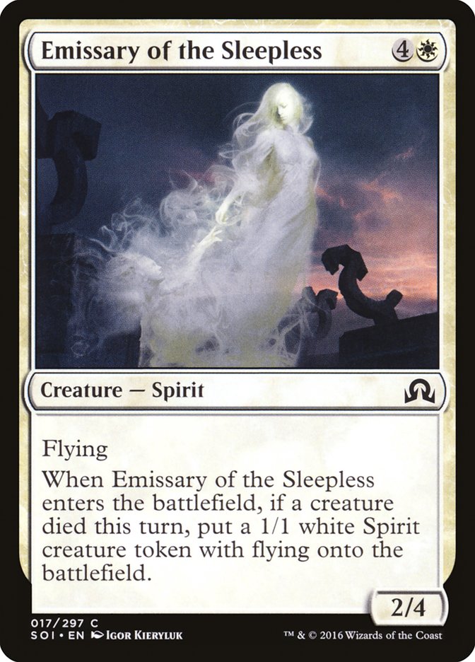 Emissary of the Sleepless [Shadows over Innistrad] - Magic: The Gathering - Card Brawlers | Quebec | Canada |