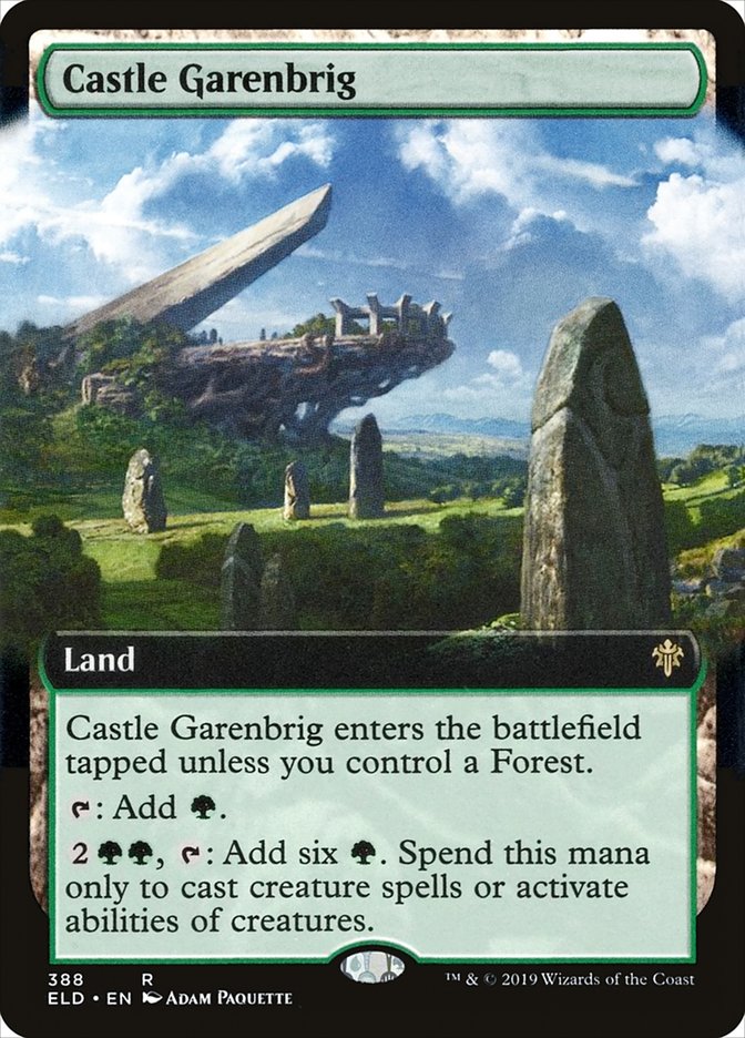 Castle Garenbrig (Extended Art) [Throne of Eldraine] - Magic: The Gathering - Card Brawlers | Quebec | Canada |