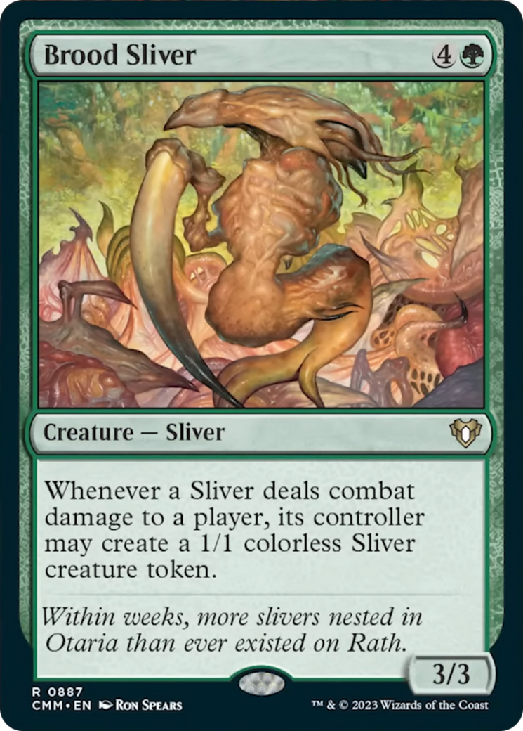 Brood Sliver [Commander Masters] - Magic: The Gathering - Card Brawlers | Quebec | Canada |